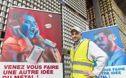 Maël Chevalier, nouveau directeur général de l'entreprise Crown à Concarneau