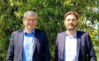 Thierry Girard et Vincent Bobot, respectivement Directeur et Responsable Pôle formation à la CCI Ille-et-Vilaine