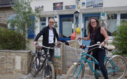 Chrystèle Levrel et son mari Jean-Philippe ont adapté leur offre d'hébergement pour les travailleurs nomades.