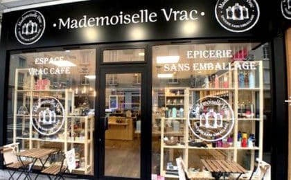 Mademoiselle Vrac est un concept d’épiceries sans emballages superflus, dont la 12e boutique ouvre à Saint-Malo, ce 17 juin. Mademoiselle Vrac est un concept d'épiceries sans emballages superflus, dont la 12e boutique ouvre à Saint-Malo, ce 17 juin.