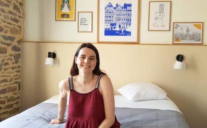 Camille Clar a eu un véritable coup de coeur pour cet ancien hôtel en bordure de Vilaine aujourd'hui entièrement rénové