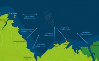 Le projet de parc éolien marin en baie de Saint-Brieuc, porté par Ailes Marines, a démarré en mai