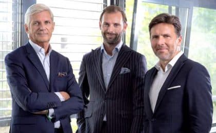 De gauche à droite : Michel Giboire, Président du Groupe Giboire, François Giboire et Olivier Biancarelli, Directeurs généraux de l’activité Promotion immobilière et Aménagement. De gauche à droite : Michel Giboire, Président du Groupe Giboire, François Giboire et Olivier Biancarelli, Directeurs généraux de l’activité Promotion immobilière et Aménagement.