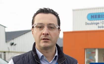 Jean-Christophe Josse a repris la société Hérisson à Quevert en 2016 Jean-Christophe Josse a repris la société Hérisson à Quevert en 2016