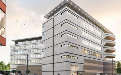 Parmi les dernières acquisitions du Groupe Brilach, on trouve un bâtiment de 673 m² en R+3 au Mans loué à Vinci