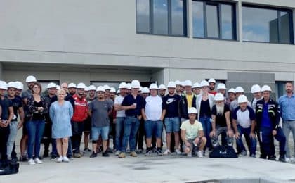 Exem emploie une cinquantaine de collaborateurs sur son nouveaux site à Miniac-Morvan, près de Saint-Malo Exem emploie une cinquantaine de collaborateurs sur son nouveaux site à Miniac-Morvan, près de Saint-Malo