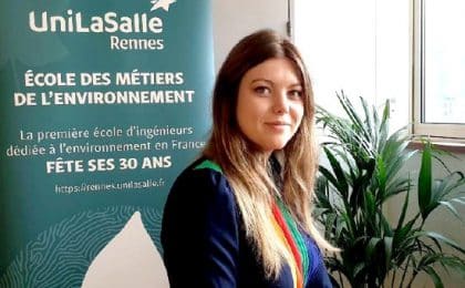 Héloïse Martin, marraine des 30 ans d'UniLaSalle Rennes