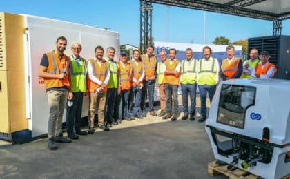 EODev a conçu deux groupes électro-hydrogène, dont un pour les navires. EODev a conçu deux groupes électro-hydrogène, dont un pour les navires.