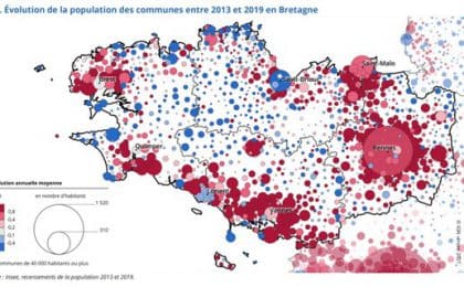 En 2019, la Bretagne compte près de 3 355 000 habitants.