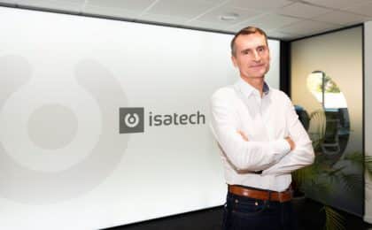 Jérôme Bazin, Pdg de Isatech à Vannes