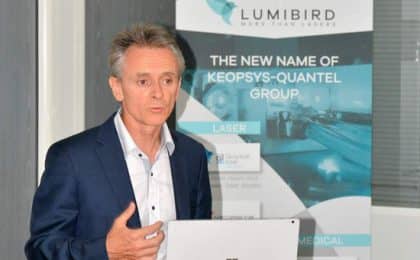 Marc Le Flohic, actionnaire principal Lumibird installé à Lannion