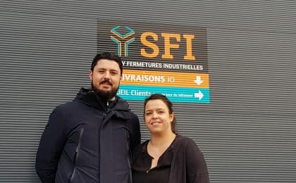 Julien et Typhaine Sagory ont créé SFI en juillet 2020, à Ploufragan dans les Côtes d'Armor