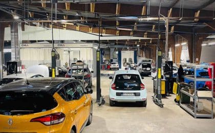 Briocar, plateforme automobile 100 % digitale, vient d’inaugurer son usine de reconditionnement dédiée à la totalité de ses véhicules multimarques, commercialisés en ligne. Briocar, plateforme automobile 100 % digitale, vient d’inaugurer son usine de reconditionnement dédiée à la totalité de ses véhicules multimarques, commercialisés en ligne.