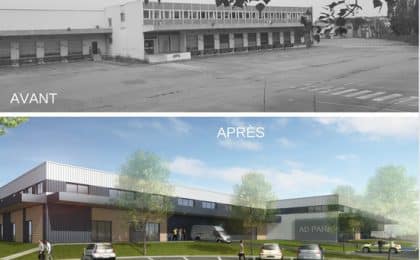 La réhabilitation des Presse de Bretagne à Cesson-Sévigné sur 7 500 m² La réhabilitation des Presse de Bretagne à Cesson-Sévigné sur 7 500 m²