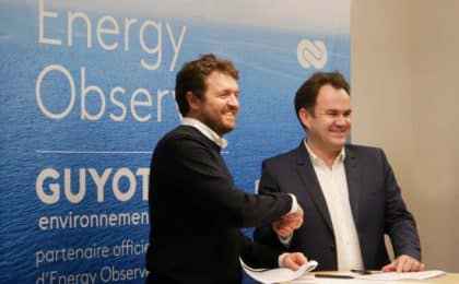 GUYOT environnement devient partenaire officiel de Energy Observer