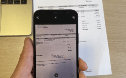 Koust développe une solution dématérialisée pour saisir les factures.