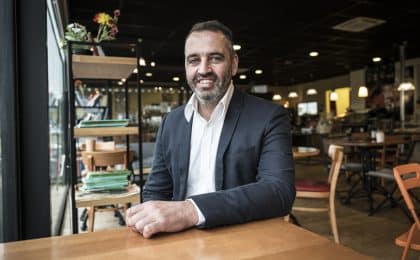 Fabrice Berrou, fondateur et codirigeant de Terres d’embruns Fabrice Berrou, fondateur et codirigeant de Terres d'embruns