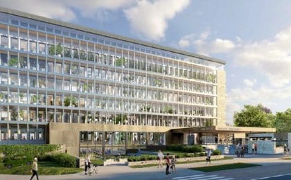 Ce programme sur l’ancien bâtiment de la CAF (départ en 2013) est une reconversion emblématique pour le territoire de Saint-Brieuc Armor Agglomération Ce programme sur l’ancien bâtiment de la CAF (départ en 2013) est une reconversion emblématique pour le territoire de Saint-Brieuc Armor Agglomération