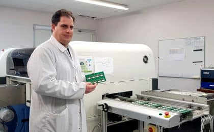 Marc Avril, directeur opérationnel du site de Créatique Automotive et Industry à la Richardais (35)