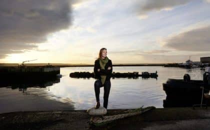 Morgane Rousselot, Pdg et co-fondatrice de SeaBeLife, à Roscoff.