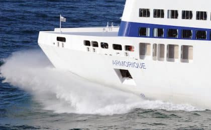 Brittany Ferries double sa liaison entre Roscoff et Cork en Irlande.