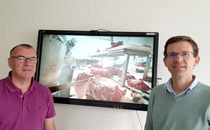 Jean-Philippe Rolland et Benoît Rouche ont répris TVR Domagné en juillet 2021