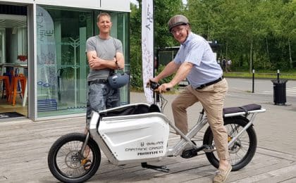 Vincent Renard et Jean-Marc Lesimple , co-associés au sein de Galian cycle hébergé au Village by CA Ille-et-Vilaine