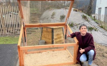 Lorraine Le Baud a créé Upgaarden, entreprise de fabrication de serres de jardin écologiques