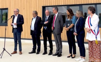 Le nouveau site de production des Craquelins de Saint-Malo a été inuguré le 29 juillet 2022 en présence de nombreux élus et représentants de l’Etat Le nouveau site de production des Craquelins de Saint-Malo a été inuguré le 29 juillet 2022 en présence de nombreux élus et représentants de l'Etat