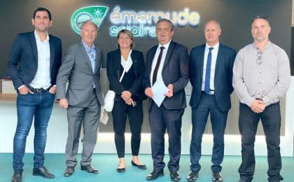 Xavier Borel (à gauche) a inauguré en présence de nombreux élus son nouveau site implanté à Miniac Morvan près de Rennes Xavier Borel (à gauche) a inauguré en présence de nombreux élus son nouveau site implanté à Miniac Morvan près de Rennes