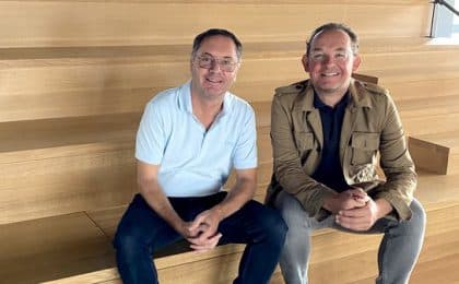 Olivier Méril et Nicolas Flaud lancent Ebit-Data depuis Rennes Olivier Méril et Nicolas Flaud lancent Ebit-Data depuis Rennes
