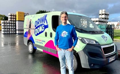 Thibault Mallecourt fondateur de Drink Dong qui opère depuis Paris et les Côtes d’Armor