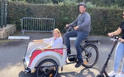Chez Aqualeha , un service de vélos électriques est propoposé aux collaborateurs Chez Aqualeha , un service de vélos électriques est propoposé aux collaborateurs