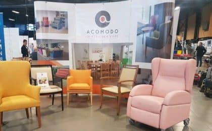 Depuis 8 ans, sur internet ou sur catalogue, la start-up propose une gamme de meubles et d’accessoires design et cosy adaptés à un public vieillissant.