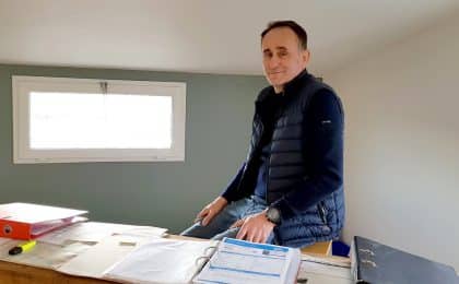 Yannick Balavoine a reprise les rênes de l'entreprise familiale créée en 1938 par son grand-père à Lamballe