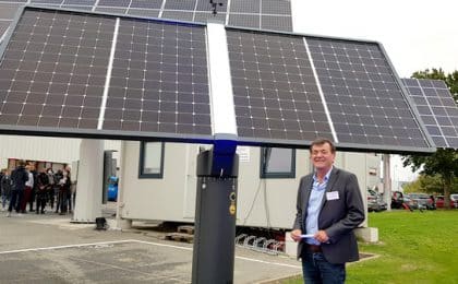Louis Maurice , président du groupe OKwind implanté à Torcé en Ille-et-VIlaine Louis Maurice , président du groupe OKwind implanté à Torcé en Ille-et-VIlaine