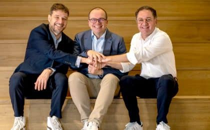 Les trois cofondateurs de We Feel Good : De gauche à droite : François Gougeon, Florent Letourneur et Olivier Méril