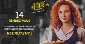 Job' TOURisme en 29 : du samedi 25 février au mercredi 5 avril