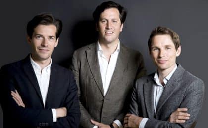 De gauche à droite : Grégoire du Guerny, Roc’h de Salins et Thomas Blin, les trois associés de Ouike De gauche à droite : Grégoire du Guerny, Roc'h de Salins et Thomas Blin, les trois associés de Ouiker