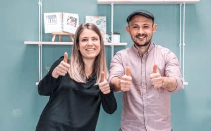 Marion Le Goualher et Boris Le Goffic ont créé Endro Cosmétiques en juin 2019, à Lannion.