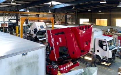 Kertrucks, implantée à Chartres de Bretagne près de Rennes, est spécialisé dans le négoce, la maintenance et l’ingénierie de service pour les véhicules industriels et utilitaires Kertrucks, implantée à Chartres de Bretagne près de Rennes, est spécialisé dans le négoce, la maintenance et l’ingénierie de service pour les véhicules industriels et utilitaires