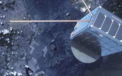 Unseenlabs a développé une technologie de géolocalisation par satellite des signaux radiofréquence émis par les navires en mer. Elle est embarquée à bord de nanosatellites 6U d’une dizaine de kilos. Unseenlabs a développé une technologie de géolocalisation par satellite des signaux radiofréquence émis par les navires en mer. Elle est embarquée à bord de nanosatellites 6U d’une dizaine de kilos.