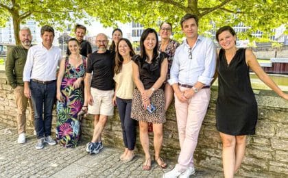 Les membres du collectif Tactique fondé à Rennes par Ivan Quenardel (2e en partant de la gauche) et dirigé par Mélanie Morin ( à droite sur la photo) Les membres du collectif Tactique fondé à Rennes par Ivan Quenardel (2e en partant de la gauche) et dirigé par Mélanie Morin ( à droite sur la photo)