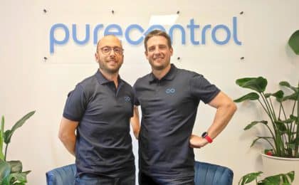 Geoffroy Maillard et Gautier Avril, cofondateurs de Purecontrol à Rennes