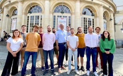 L'équipe de OneWaven, start-up fondée à Rennes en 2016