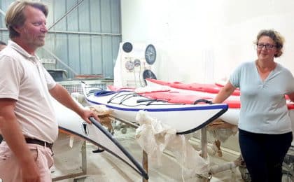 Thomas et Marie-Aurore Neveux, deux passionnés à la tête de l'entreprise bretonne Plasmor à Bain-sur-Oust