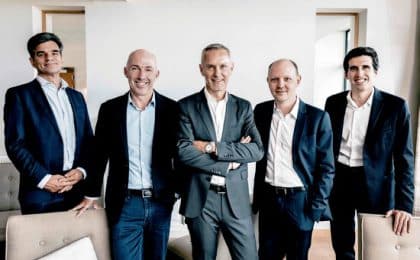 De g à d : Laurent Dumas-Crouzillac, Charles Cabillic, Ronan Le Moal, Emmanuel Walliser et Alexandre Gallou De g à d : Laurent Dumas-Crouzillac, Charles Cabillic, Ronan Le Moal, Emmanuel Walliser et Alexandre Gallou