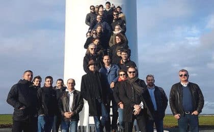 Une partie de l’équipe d’IEL dont le siège est basé à Saint-Brieuc Une partie de l'équipe d'IEL dont le siège est basé à Saint-Brieuc