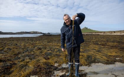 Guy Potier, fondateur de NividiSkin, cosmétique née à Ouesssant