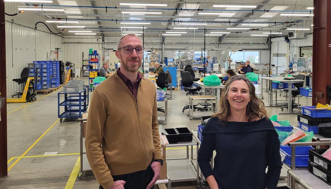 Paula Lelievre Abreu et Fabrice Samson animent la direction de la CEM 56 à Ploërmel